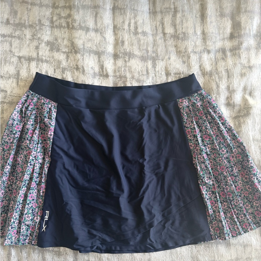 RLX Ralph Lauren Navy and Floral Skort
